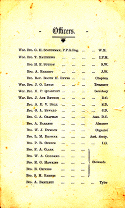 Scotchman Officers